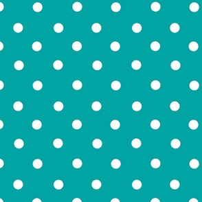 Polka dots,teal,,circles,dot pattern 