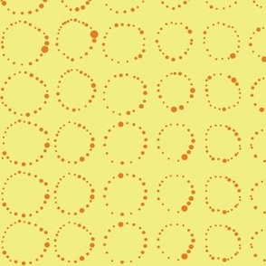 Dots go round-Yellow Bird-Latin Jazz Palette