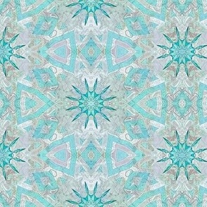 brushstroke geometric - turquoise pastel  