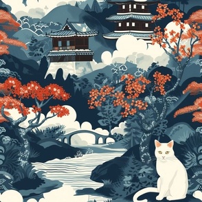 White Kitty in Japan