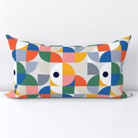 Geometric and colorful frogs