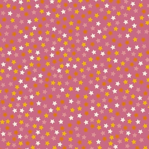 Starry Background (24") - yellow, pink, orange (ST2024SB) 