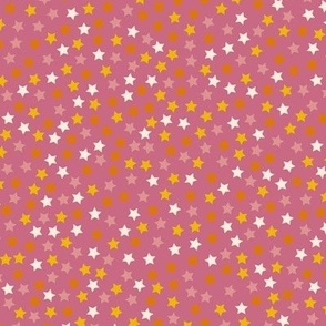 Starry Background (12") - yellow, pink, orange (ST2024SB)