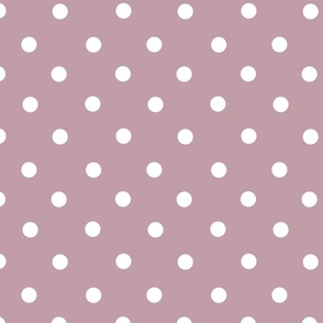 Dusty pink.Polka dots,circles,dot pattern 