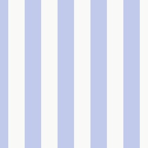 Soft baby blue stripes, 2 inch