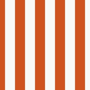 Dark orange stripe, 2 inch