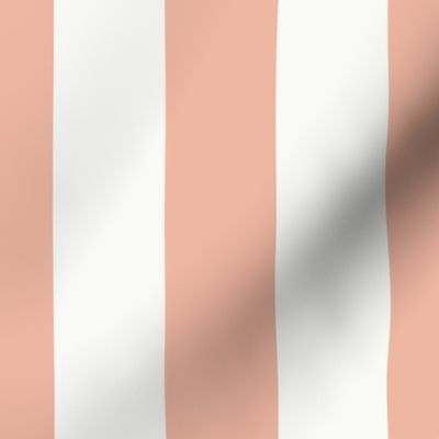 Pale orange stripes 2 inch