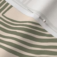 greek stirpes - dense layout - green   cream