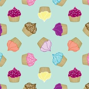 Cupcake Scatter