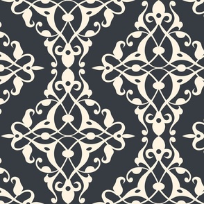 Ornamental Lace Warm Gray