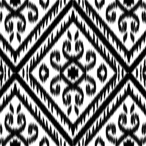 Ikat Pattern Ethnic Geometric nativebackdrop illustrations tile paper flower texture fabric ceramic wallpaper