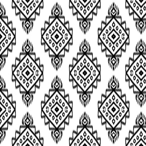Ikat Pattern Ethnic Geometric native tribal boho motif aztec 