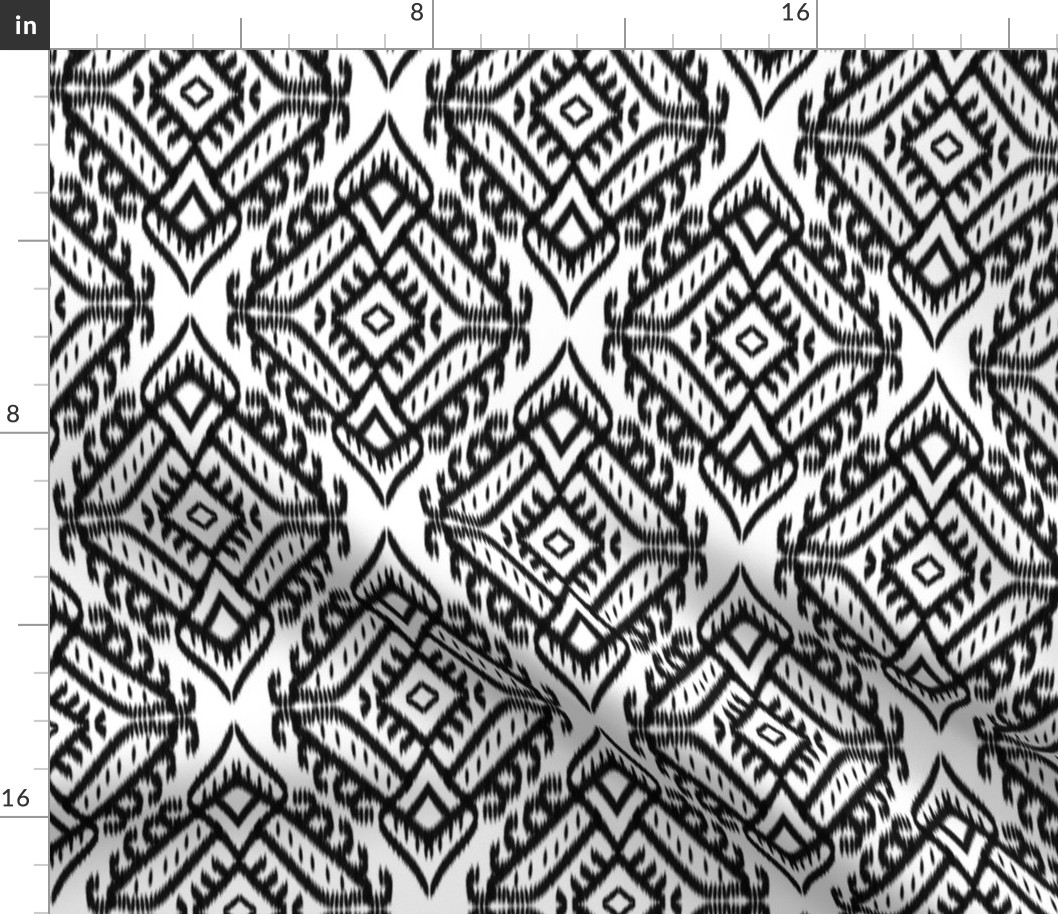 Ikat Pattern Ethnic Geometric native tribal boho  mandalas African American background backdrop illustrations tile paper flower texture fabric ceramic wallpaper