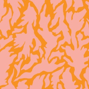 Seaweed Blender // Pink & Orange // Colorway 1