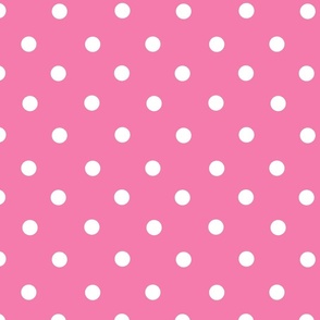 Pink Polka dots,circles,dot pattern 