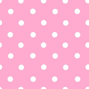 Pink  Polka dots,circles,dot pattern 