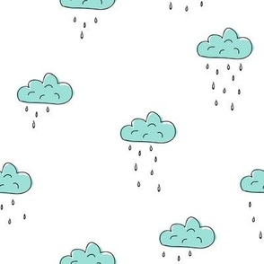 clouds and rain