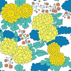  Japanese floral pattern