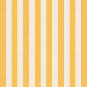 Small Vertical Stripes in Golden Ochre Yellow Textured