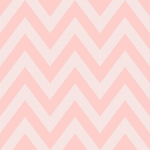 White Burlap Zigzag Pattern On Pastel Pink