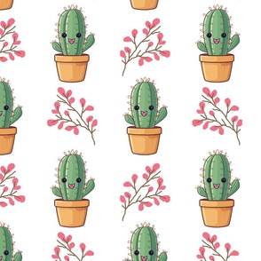 Happy Cactus Flower