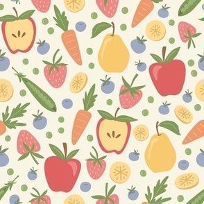 Fruits and Veggies 8"