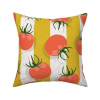 Little Tomato | XL on Yellow Stripes