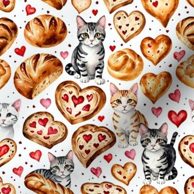 Cute Cats and toast