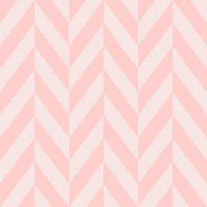 White Burlap Chevron Pattern On Pastel Pink