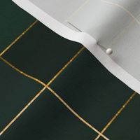 Faux tiles Gilded green textured gold seams (small)