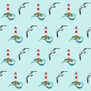 Lighthouses & Seagulls