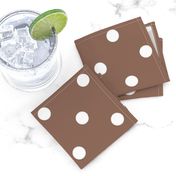 Brown,chocolate Polka dots,circles,dot pattern 