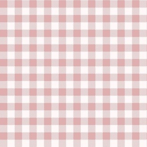 Seamless Repeating Pink And White Buffalo Plaid Pattern