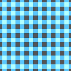 gray blue checkered shirt pattern retro