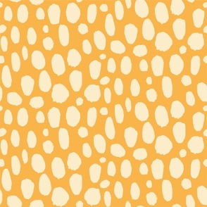 Abstract Dots - Soft Yellow