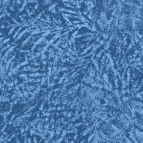 Arborvitae Texture in Shades of Aegean Blue