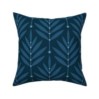 BIG Navy Retro Leaves 0038 2D