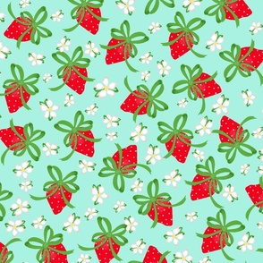 Strawberries, Flowers and Bows...oh my!