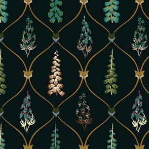 Foxglove and Wolfbane - Teal