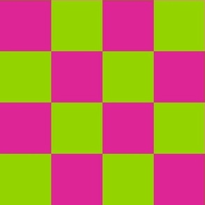 Boss Checkerboard Green and Pink/Jumbo SSJM24-A50