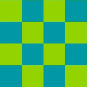 Boss Checkerboard Blue and Green/Jumbo SSJM24-A28