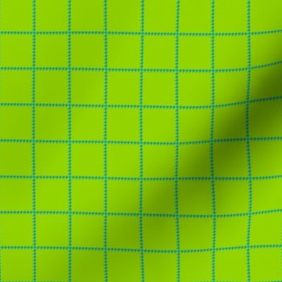Boss Houndstooth Square Green and Blue/Tiny 1 SSJM24-A27