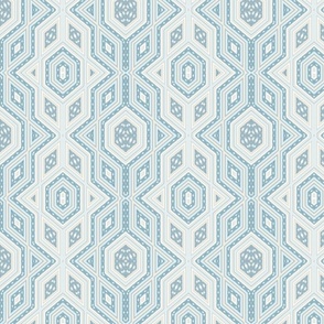 modern gray-blue geometric pattern for wallpaper and textiles 