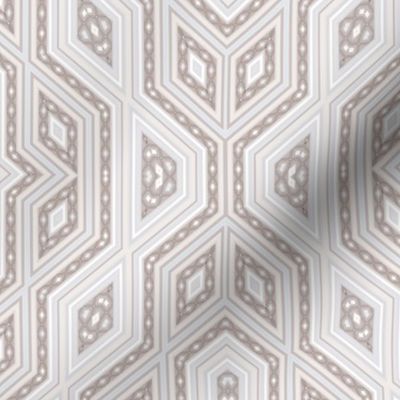  beige gray  geometric pattern wallpaper