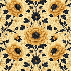 Chinese style Floral repetitive sophisticated