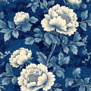 Chinese repetitive floral 4