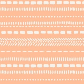 Shell Detail Stripe_Peach Fuzz