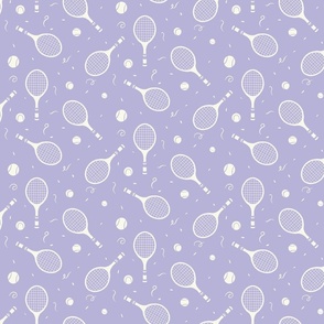 Tennis Party Lilac Small