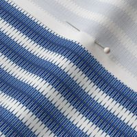 cotton Shirting stripe blue ombre vertical zig zag spikes
