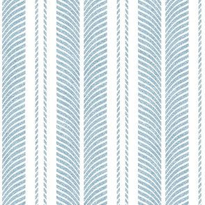 Velvety Snake Stripe in Powder Blue  